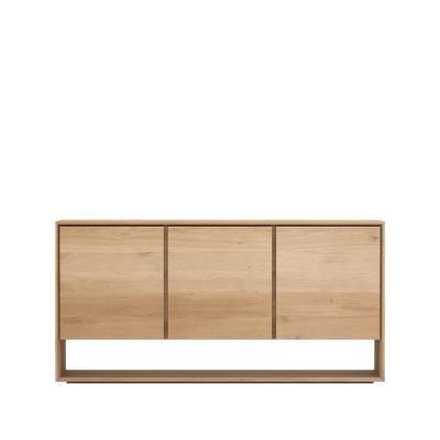 Ethnicraft Nordic sideboard Vahaöljytty tammi 3 ovea | Alk. 2 526,00 €
