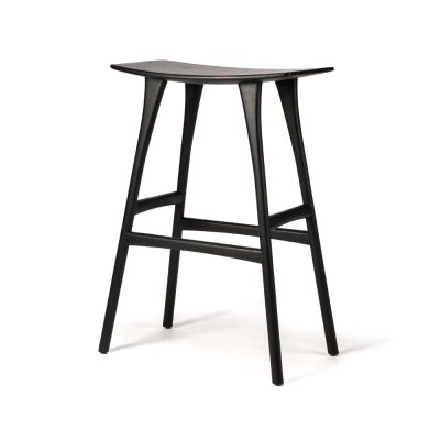 Ethnicraft Osso baarituoli 80x57 cm Black | Alk. 603,00 €