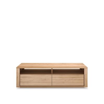 Ethnicraft Shadow mediataso Vahaöljytty tammi 2 laatikkoa | Alk. 1 701,00 €