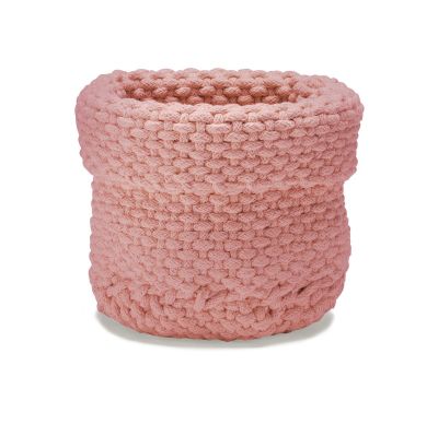Etol Design Rope säilytyskori Dusty pink