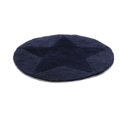 Etol Design Star matto, pyöreä laivastonsininen | Alk. 26,50 €