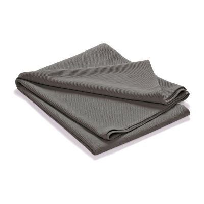 Etol Design Stripe päiväpeite kivipestyä puuvillaa 180 x 260 Tummanharmaa | Alk. 125,50 €