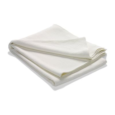 Etol Design Stripe päiväpeite kivipestyä puuvillaa 260 x 260 Luonnonvalkoinen | Alk. 164,60 €