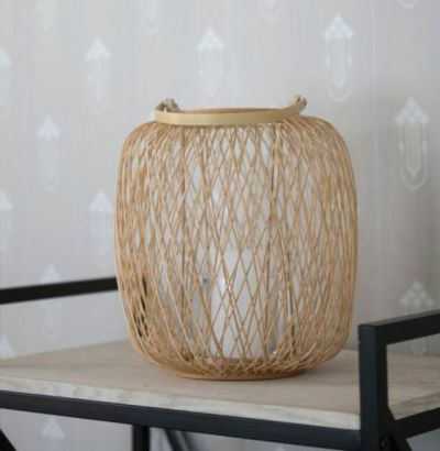 Fanni K Kotka bambulyhty Ø27x32 cm luonnonväri