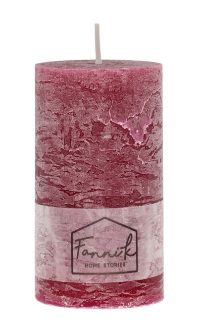 Fanni K Rustiikki pöytäkynttilä 6,8x12 cm luumu