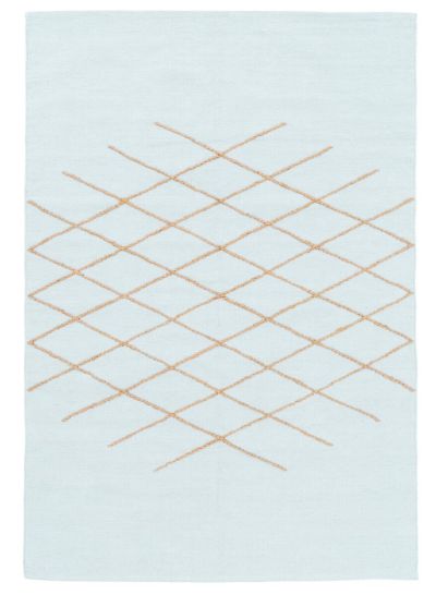 Fanni K Sarastus puuvillamatto 160x230 cm vaaleansininen | Alk. 169,00 €