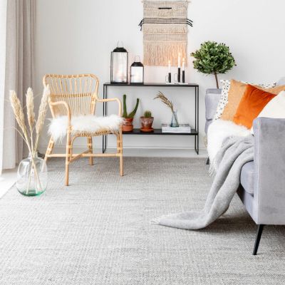 Fanni K Tanner villamatto 160x230 cm pellava