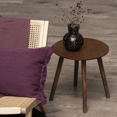 Fanni K Tempo apupöytä Ø 40 cm pähkinänruskea | Alk. 42,95 €