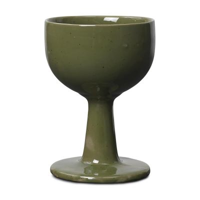 ferm LIVING Floccula viinilasi 16 cl green | Alk. 21,00 €