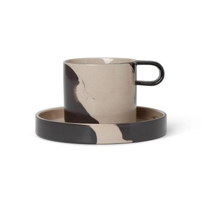 ferm LIVING Inlay lautasellinen muki Sand-brown | Alk. 29,00 €