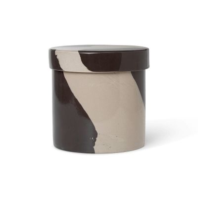 ferm LIVING Inlay säilytysrasia Ø14,5 cm Sand-brown | Alk. 37,90 €