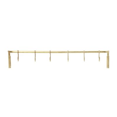 ferm LIVING Kitchen keittiönaulakko 6 kpl koukulla Messinki | Alk. 65,90 €