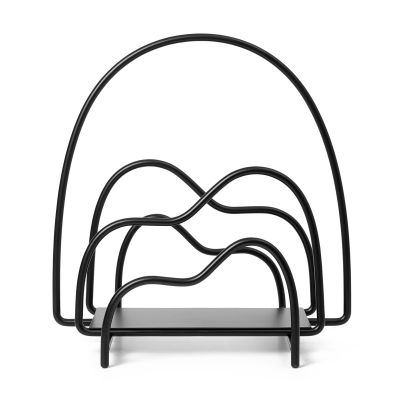 ferm LIVING Lithos sanomalehtiteline Musta