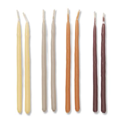 ferm LIVING Miniatyr kynttilät 24-pakkaus 10 cm Calm Blend | Alk. 8,43 €