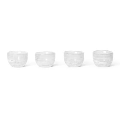 ferm LIVING Tinta munakupit 4-pakkaus Ø 4,8 cm White | Alk. 25,00 €
