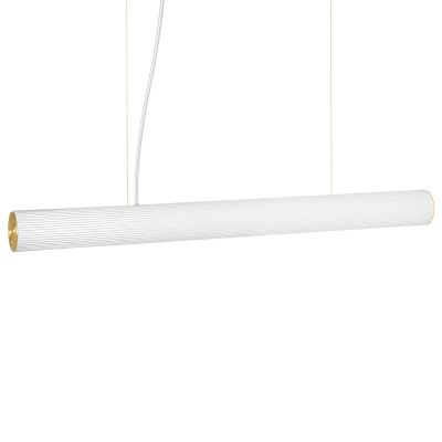 ferm LIVING Vuelta riippuvalaisin 100 cm Valkoinen-Messinki | Alk. 544,00 €