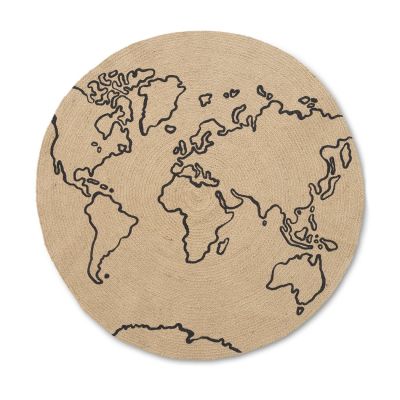 ferm LIVING World juuttimatto small Beige | Alk. 27,30 €