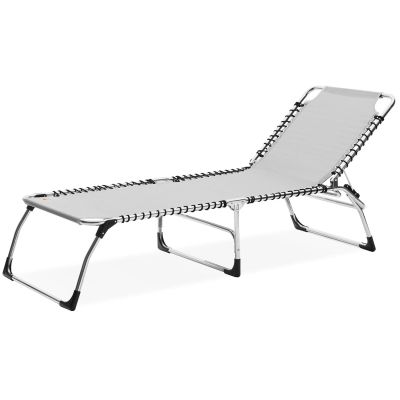 Fiam, Casanova aurinkotuoli white/grey alumiini/textilene | Alk. 472,00 €