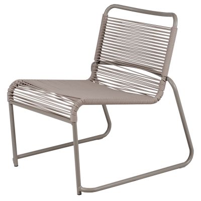 Fiam, Lido lounge chair cappuchino/taupe alumiini | Alk. 393,00 €