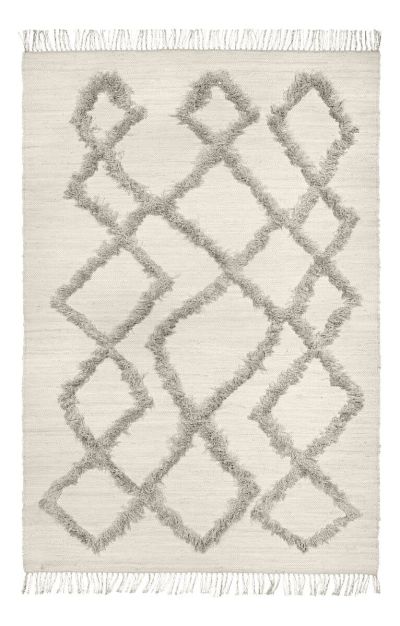 Finarte Tie puuvillamatto 200x300 cm harmaa | Alk. 490,00 €