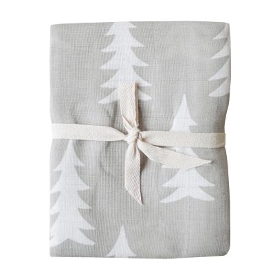 Fine Little Day Gran musliinihuopa 120x120 cm Harmaa-valkoinen | Alk. 16,90 €