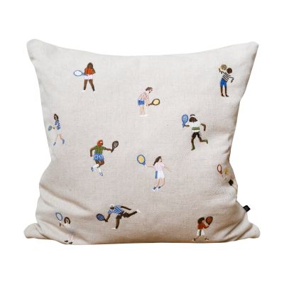 Fine Little Day Tennis tyynynpäällinen 48 x 48cm Nature | Alk. 44,00 €