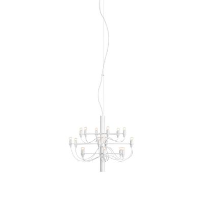 Flos - 2097/18 C LED Riippuvalaisin Matt White Flos