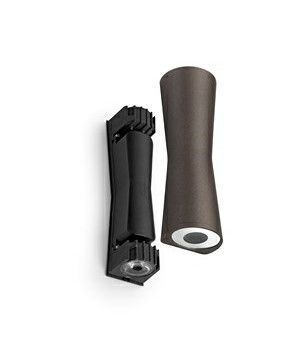 Flos - Clessidra 40°+40° Ulko Seinävalaisin Tumma Ruskea | Alk. 502,00 €
