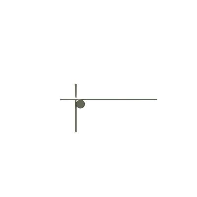 Flos - Coordinates W2 Seinävalaisin Moon Grey | Alk. 853,00 €