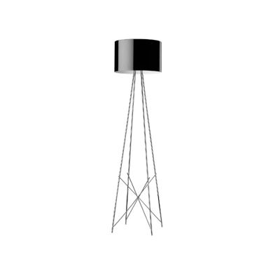 Flos - Ray F2 Lattiavalaisin Musta | Alk. 1 365,00 €