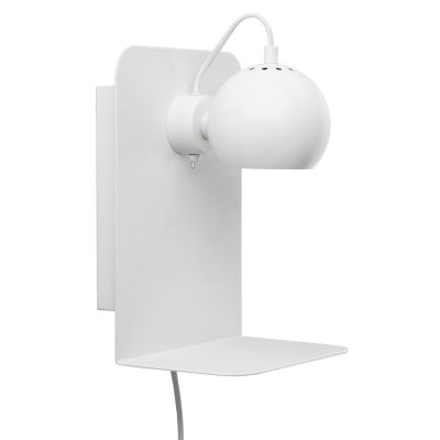 Frandsen - Ball Seinävalaisin w/USB Matta Valkoinen | Alk. 179,00 €