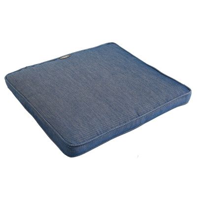 Fritab, Canyon istuintyyny 45x43 cm strukturdralon sininen metallinhohtoinen | Alk. 44,00 €