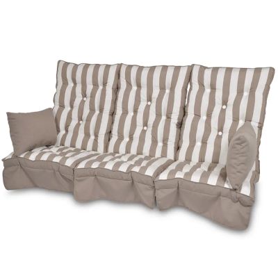 Fritab, Riippukeinun tyynyt Korkea Selkänoja Taupe/Valkoinen | Alk. 299,00 €