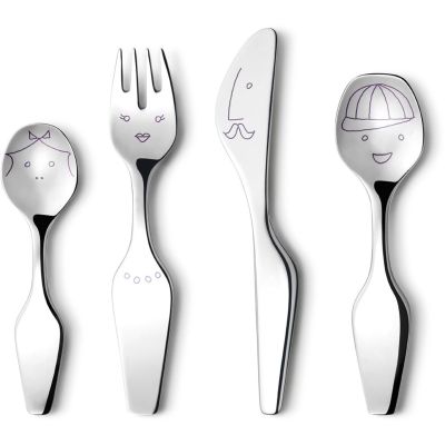 Georg Jensen Lasten Alfredo The Twist Family -aterimet | Alk. 76,00 €