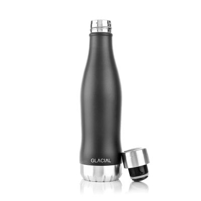 Glacial Glacial vesipullo 400 ml Matte black | Alk. 23,00 €