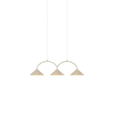 Globen Lighting Curve riippuvalaisin 3 Beige | Alk. 177,00 €