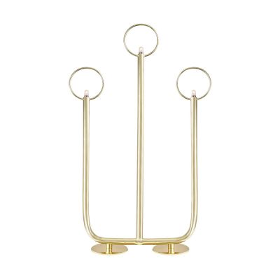 Globen Lighting Natale 3 -adventtikynttelikkö Messinki | Alk. 178,00 €