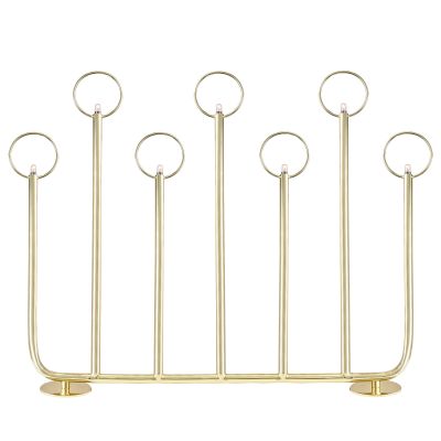 Globen Lighting Natale adventtikynttelikkö, 7 kynttilää, messinki | Alk. 150,00 €