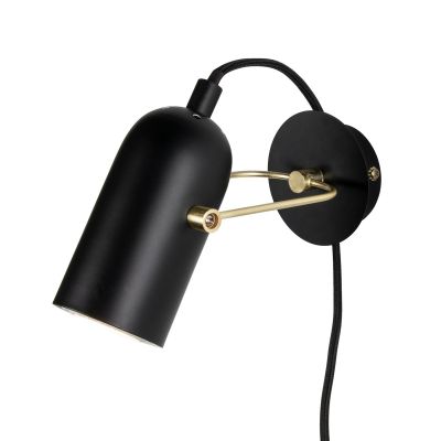 Globen Lighting Swan Mini -seinävalaisin Musta | Alk. 43,90 €
