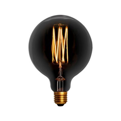 GN - Lamppu LED 4W (130lm) Ø125 Mega Edison Smoke Himmennettävissä E27 | Alk. 47,00 €