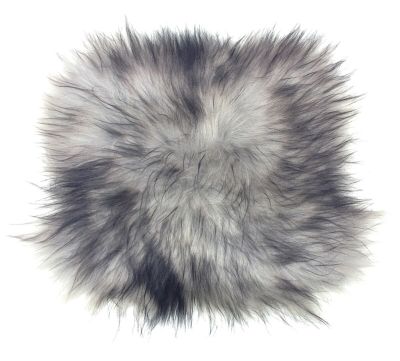 GOF lampaantalja istuinpehmuste 37x37cm harmaa DT Islannin lammas pitkävilla | Alk. 49,00 €