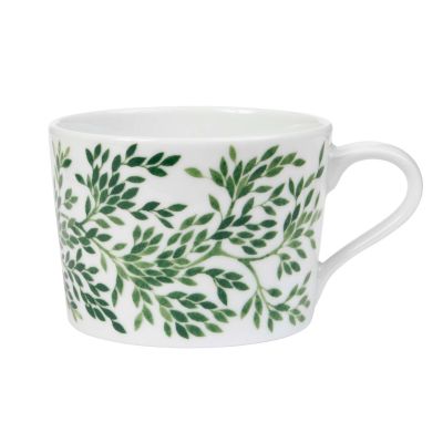 Götefors Porslin Botanica korvallinen kuppi vihreä Myrtti | Alk. 20,00 €