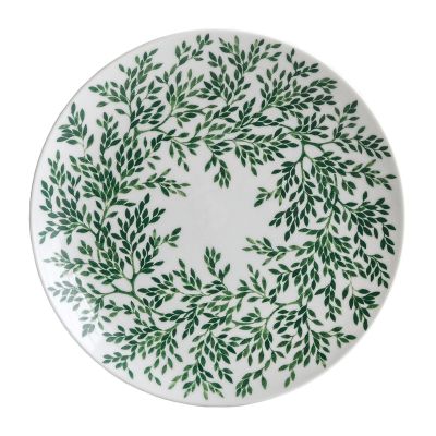 Götefors Porslin Botanica Myrten -leipälautanen Ø 21 cm Vihreä | Alk. 18,00 €
