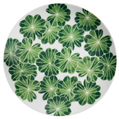 Götefors Porslin Daggkåpa lautanen 21 cm, vihreä | Alk. 18,00 €
