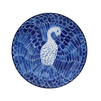 Götefors Porslin Selma-lautanen, lintu Ø 21 cm 21 cm | Alk. 18,00 €