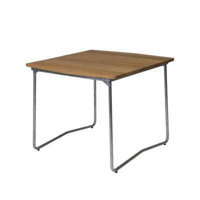 Grythyttan Stålmöbler B31 84 ruokapöytä Tammiöljy-kuumasinkitty teline | Alk. 1 024,00 €