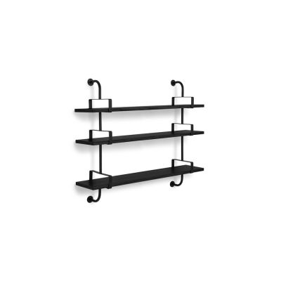 GUBI Demon seinähylly 3 tasoa Black stained ash, 155 cm | Alk. 719,10 €