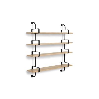 GUBI Demon seinähylly 4 tasoa Oak, 155 cm | Alk. 976,90 €