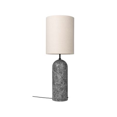 GUBI Gravity XL -lattiavalaisin Harmaa marmori/canvas, high | Alk. 2 249,10 €
