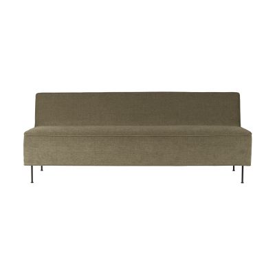 GUBI Modern Line -sohva 180 x 83 x 70 cm Belsuede special FR 002-black | Alk. 3 688,90 €
